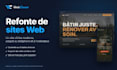 refaire votre site web en un site vitrine moderne, adapté au mobile