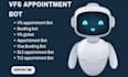 custom develop booking appointment bot,vfs bot,booking bot,vfs appointment