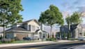 do photorealistic house exterior 3d rendering and front elevation