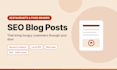 write SEO blog posts for restaurants, cafes and food brands