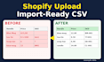 do shopify product upload and shopify product listing from your CSV