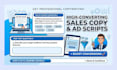 write high converting sales copywriting ad copy and email copy
