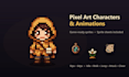 Create pixel art game characters and sprite animations by Hsnnmali | Fiverr