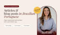 write and proofread articles and blog posts