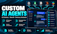 build custom ai agents, ai chatbots and openai assistants