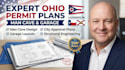 create ohio man cave addition permit plans and garage layouts