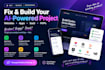 fix lovable dev, base44 expert, replit saas, bolt, supabase, claude code ai, v0