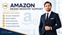 set up amazon brand registry with trademark verification support