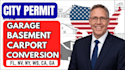 draw a garage addition plans layout and garage conversion permit plan