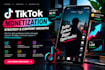 help you with tiktok monetization strategy and content growth