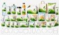 create print ready dieline for beverage, coffee and restaurant packaging
