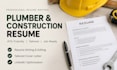 write an ats friendly plumber and construction resume cv