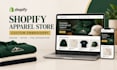 design or redesign a shopify store for custom embroidered apparel