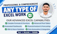 do ms excel all type of work