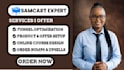 setup samcart sales funnel checkout page and upsells