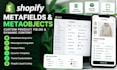 setup shopify metafields metaobjects product filters and custom dynamic template