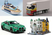 Design 3d lego design set, moc, lego technic bike, car, ship, with ...