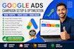 set up and manage google ads campaigns as a PPC expert