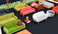 create custom low poly 3d game assets and props in blender