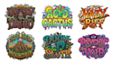 create a heavy sludge metal logo