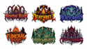 create a stoner rock metal logo
