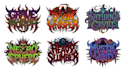 design a heavy doom metal logo