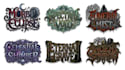 design a gothic heavy metal logo
