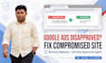 fix compromised site for google ads, remove malicious software