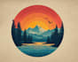 create a vintage retro logo design