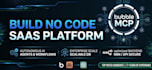 build no code saas application using bubble mcp