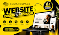 build website design, squarespace website redesign, squarespace website design