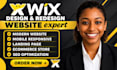 design or redesign a professional wix website