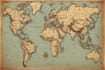 create a custom vintage map with old world style