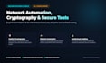 develop secure network tools, cryptography, and automation in python and go