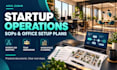 create startup operations sops and an office setup plan