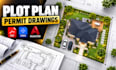 draw a plot plan for your property permit application
