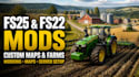 create custom fs25 and fs22 mods, maps, and farming server setups