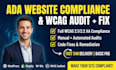 do ada compliance website accessibility audit and wcag accessibility fix
