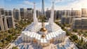 create photorealistic design 3d church, mosque, synagogue and shul architecture