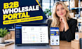 build b2b wholesale ordering portal bulk order supplier dashboard custom web app