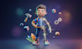 model and rig any 3d model character or asset in cinema 4d
