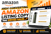 high converting amazon listing copy that drives sales