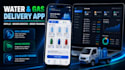 develop water gas delivery app refill ordering driver dispatch customer tracking