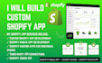 build custom shopify app shopify public app shopify store shopify private app