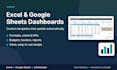 create a custom excel or google sheets template and dashboard