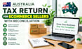 prepare australia tax return for ecommerce sellers with reconciliation