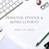 write financial blog posts and personal finance articles