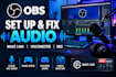 set up and fix obs audio, wave link and voicemeeter