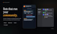 build and host a custom telegram or discord bot for your community