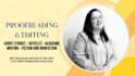 proofread and edit both fiction and nonfiction